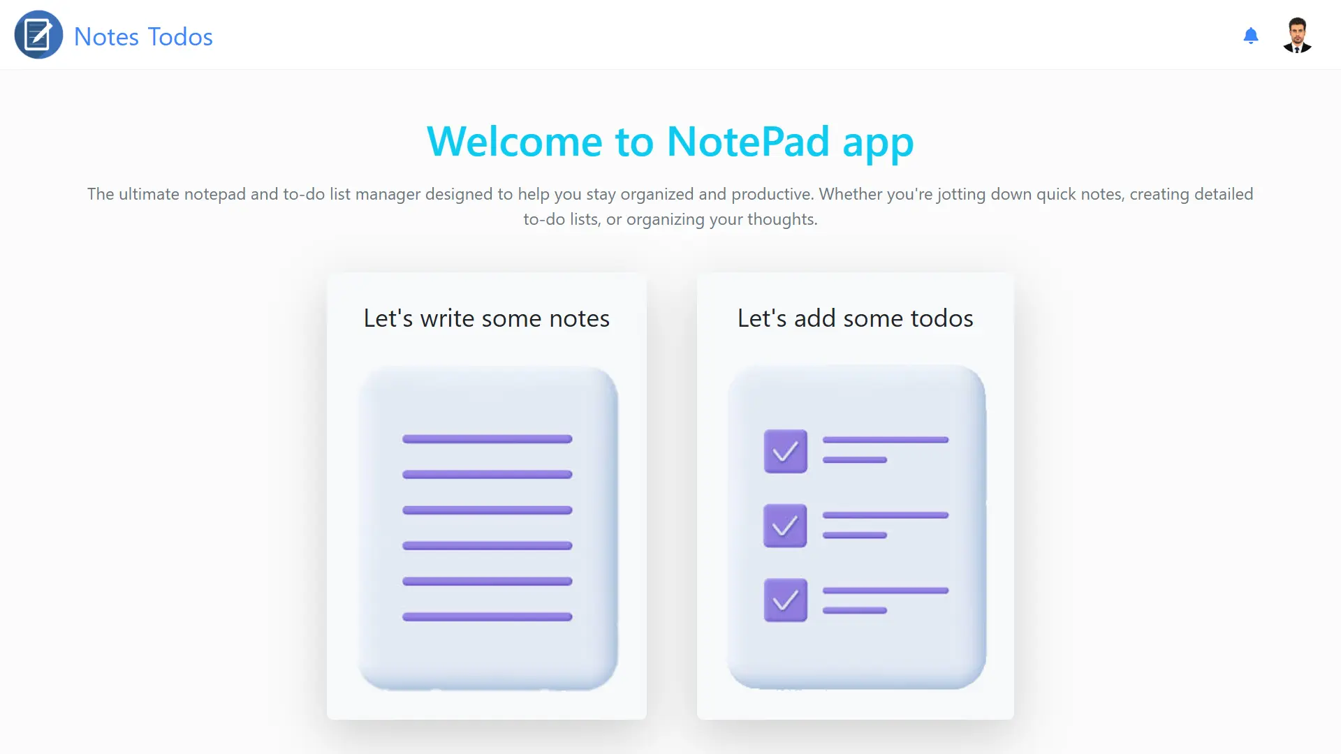 Note Pad Web App